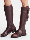 Penelope Chilvers - Standard Tassel Boot Generous Fit - Conker