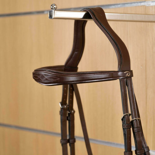 New English Anatomic Browband - Brown
